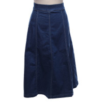 Escada Skirt Cotton in Blue