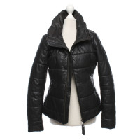 Pollini Leather quilted jacket