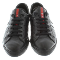 Prada Leatherersneakers in black