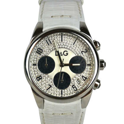 Dolce & Gabbana Armbanduhr aus Stahl in Silbern