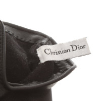 Christian Dior Guanti in Pelle in Nero