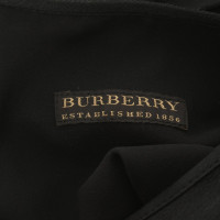 Burberry Prorsum Seidenkleid in Schwarz