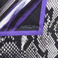 Marc Cain Silk scarf with pattern