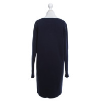 Allude Knitted coat in dark blue