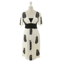 Temperley London Silk dress with floral print