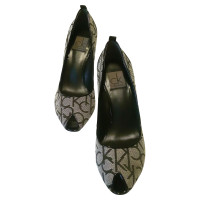 Calvin Klein Peep toes with pattern