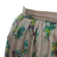 Msgm Maxi skirt with floral print