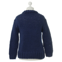 Schumacher Blue knit pullover