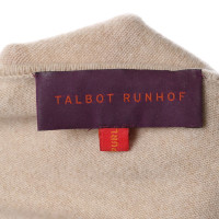 Talbot Runhof Pull en cachemire beige