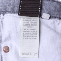 7 For All Mankind Skinny Jeans in lichtgrijs