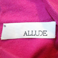 Allude Cashmere knit dress in pink