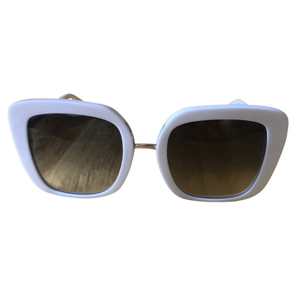 Luisa Spagnoli Sonnenbrille in Weiß