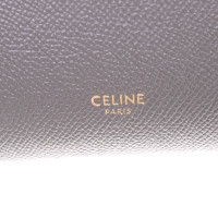 Céline Belt Bag Micro aus Leder in Grau