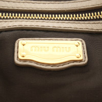 Miu Miu Handtasche in Beige