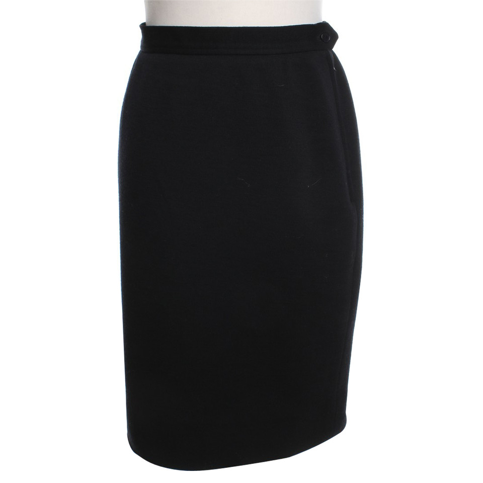 Saint Laurent Pencil skirt in black