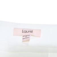 Laurèl Paio di Pantaloni in Cotone in Bianco