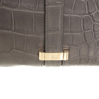 Porsche Design Handbag Leather in Grey