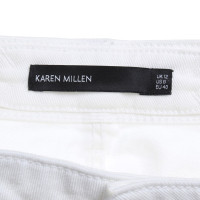 Karen Millen Broek in White