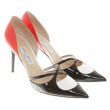 Jimmy Choo pumps in tricolor