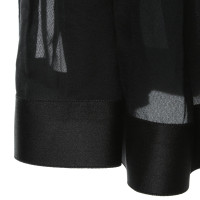 Chanel top, skirt & leather belt