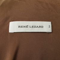René Lezard Silk dress with dots