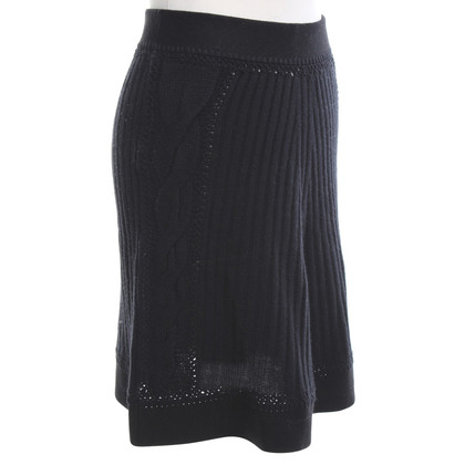 Philosophy Di Alberta Ferretti Knitted skirt in black