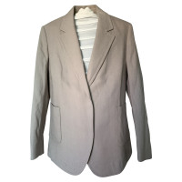 René Lezard Blazer aus Leinen in Beige