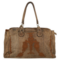 Ermanno Scervino Tote bag Leer in Bruin