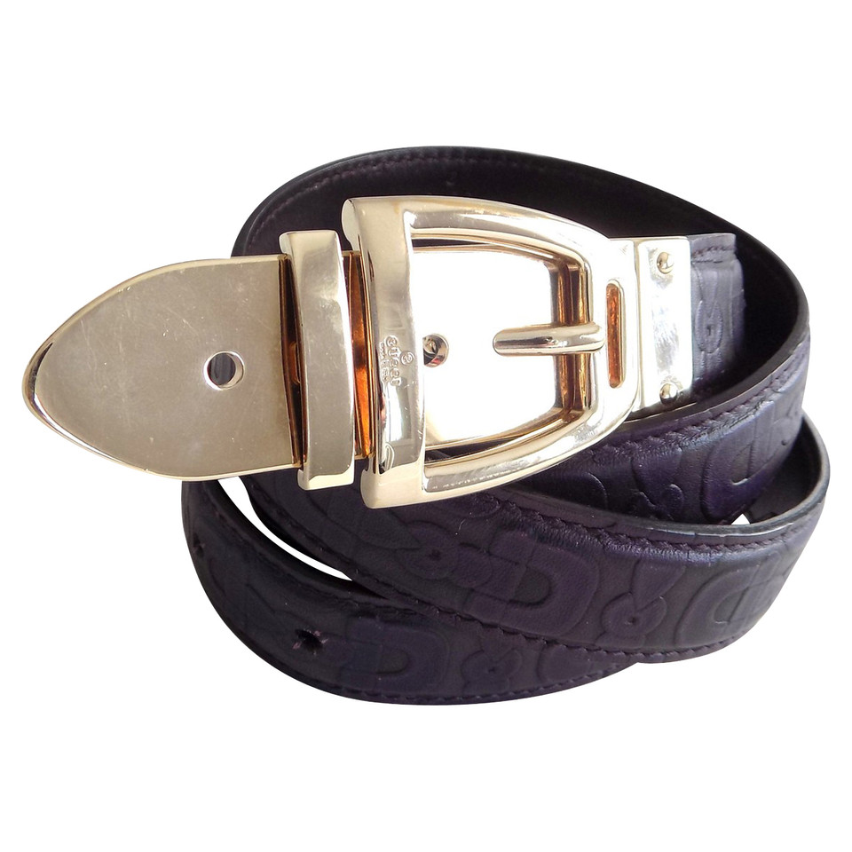 Gucci Belt with gold buckle - Buy Second hand Gucci Belt with gold buckle for €149.00