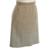 Marc Cain Wool skirt with print