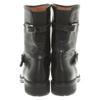 Marc Cain Biker Boots in Black