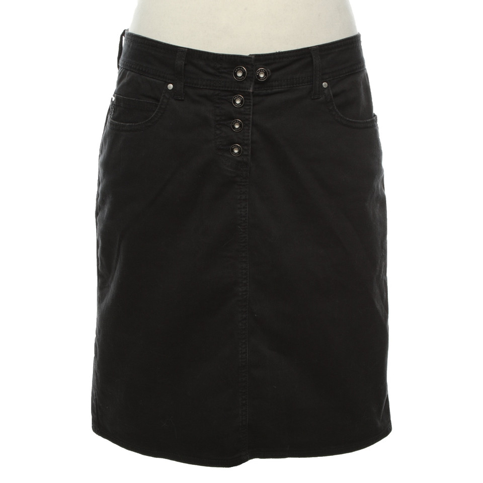 Armani Jeans Jupe en Coton en Noir