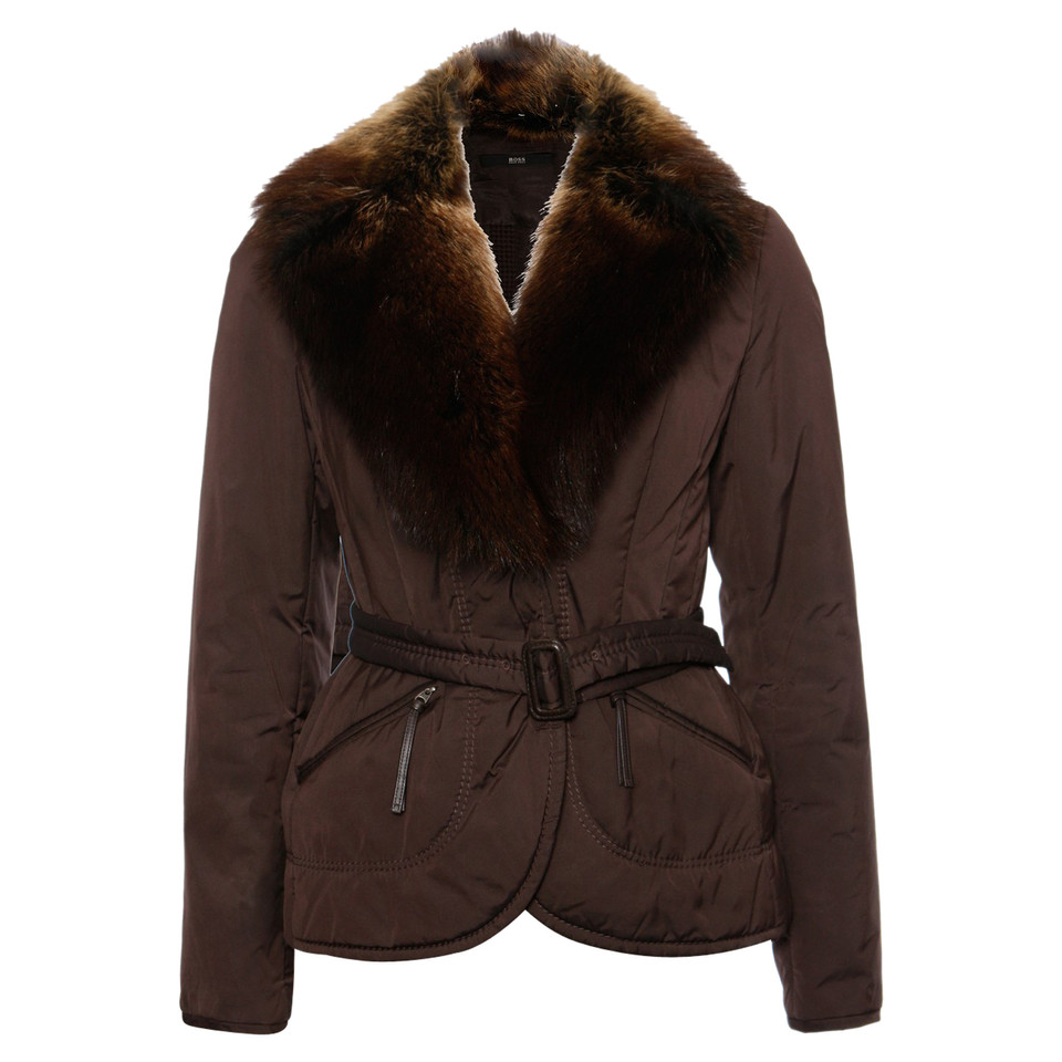 Hugo Boss Giacca/Cappotto in Marrone