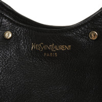 Yves Saint Laurent Handbag Leather in Black