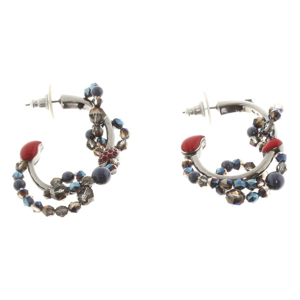 Swarovski Boucles d'oreilles avec des perles