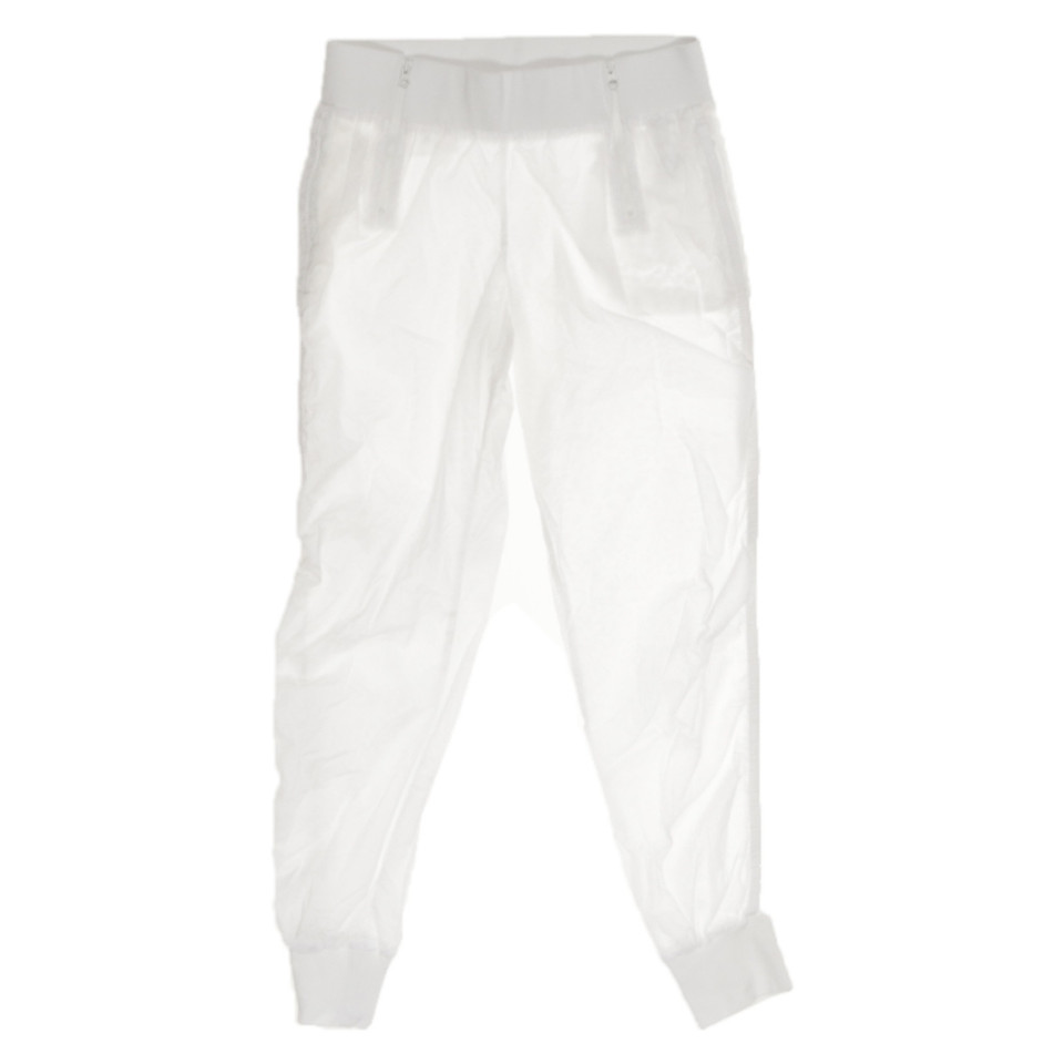 Stella Mc Cartney For Adidas Paio di Pantaloni in Bianco