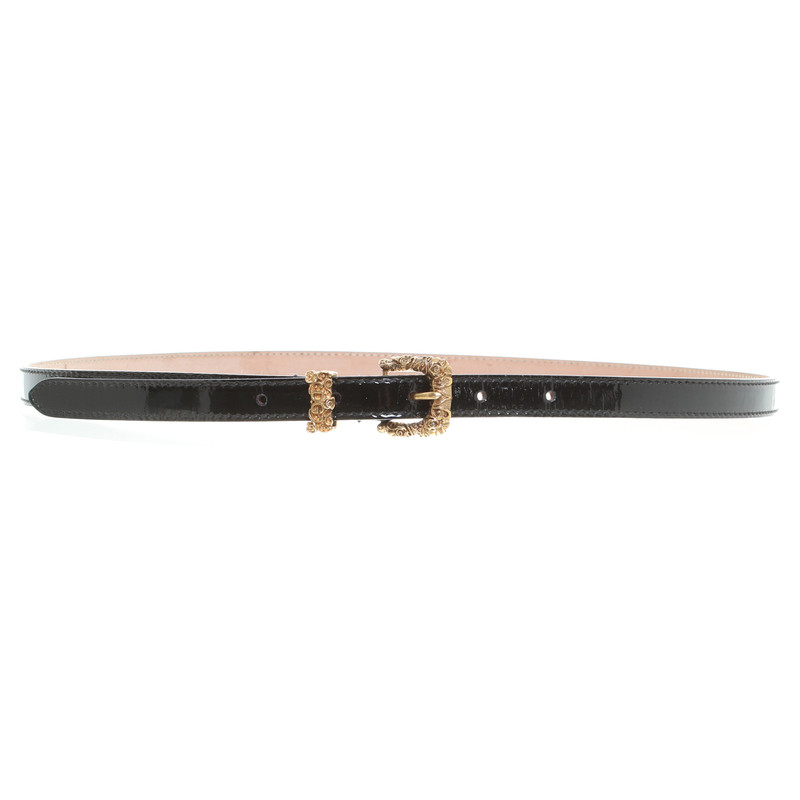 Dolce & Gabbana Patent leather belt 