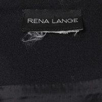 Rena Lange Wool skirt in dark blue