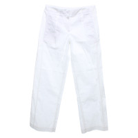 Gunex Paire de Pantalon en Coton en Blanc