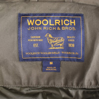 Woolrich Jacke/Mantel aus Baumwolle in Khaki