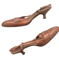 Prada pumps in brown