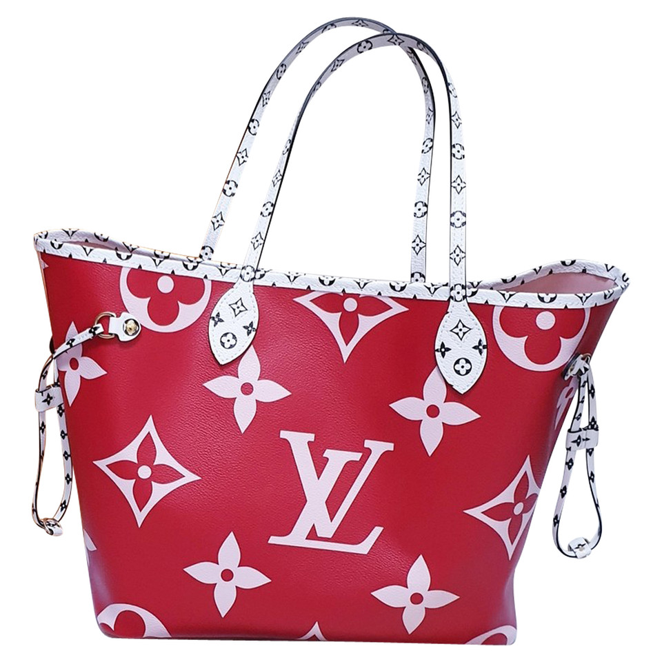 Louis Vuitton Shopper en Toile en Rouge