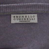 Brunello Cucinelli pulls en cachemire à lilas