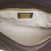 Car Shoe Handbag in dark brown