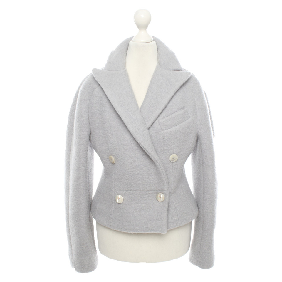 Carven Jacke/Mantel in Grau