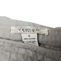 Vertigo Grey blouse with puffed sleeves