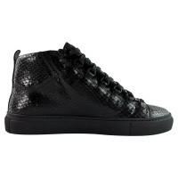 Balenciaga Sneakers Leer in Zwart