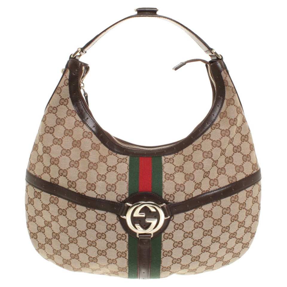 Gucci Sac à main avec des motifs de Guccissima