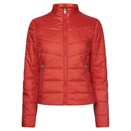 Calvin Klein Jeans Jacket/Coat in Red