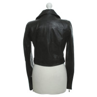 Belstaff Lederjacke in Schwarz